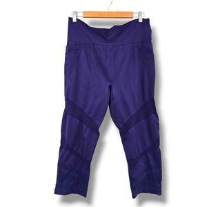 LIVI Active Purple Seamless Capri Leggings Plus Size 18/20 Activewear
